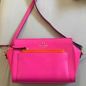 Hot pink Kate spade purse